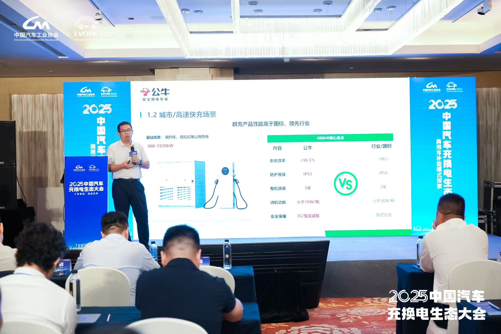 3.麻将胡了官方新能源营销渠道总经理崔杰发表《商用车全场景高质量充电》主题演讲.jpg